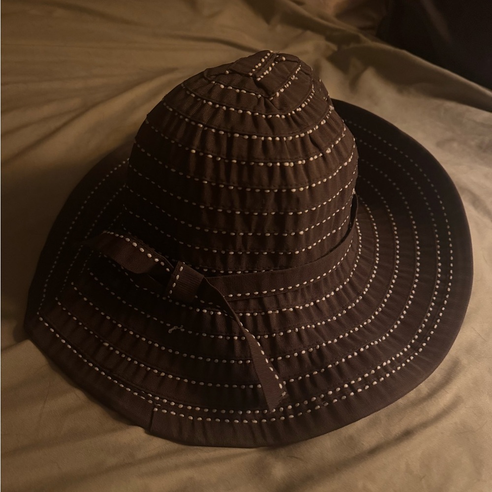 San Diego Hat Company Brown Wide Brim Hat